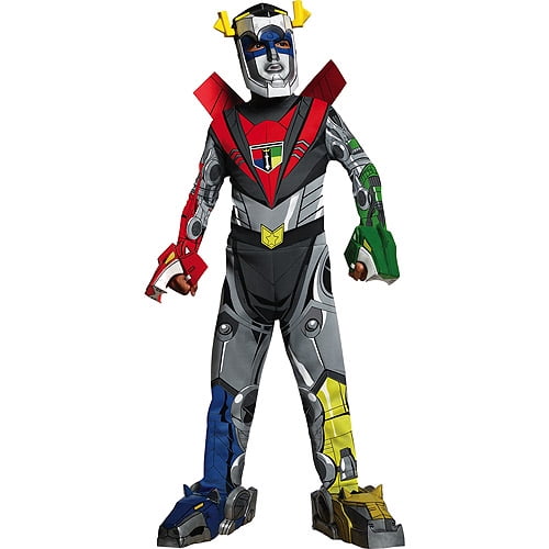 4-6 Multicolor Voltron Deluxe Costume Small